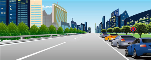 如图所示，只要没有警察在场就可以在此地点停车。配图
