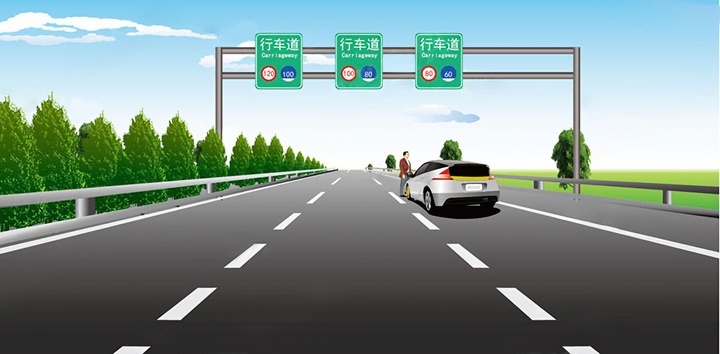 如图所示，车辆在高速公路发生故障不能移动时，驾驶人这种尝试排除故障的做法是否正确？配图